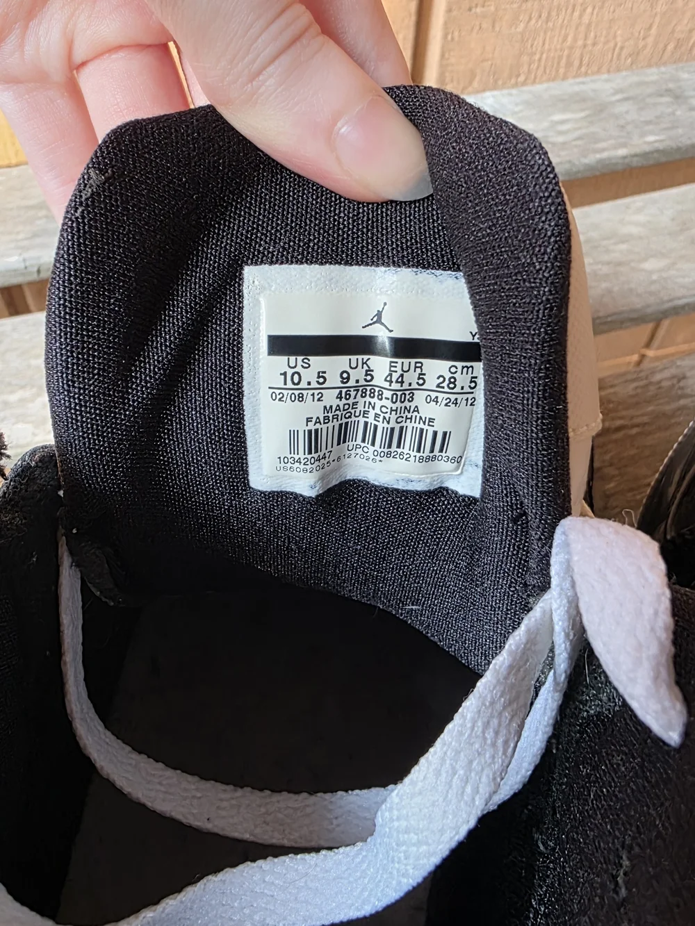 Jordans As You Go Black Elephant Sneakers